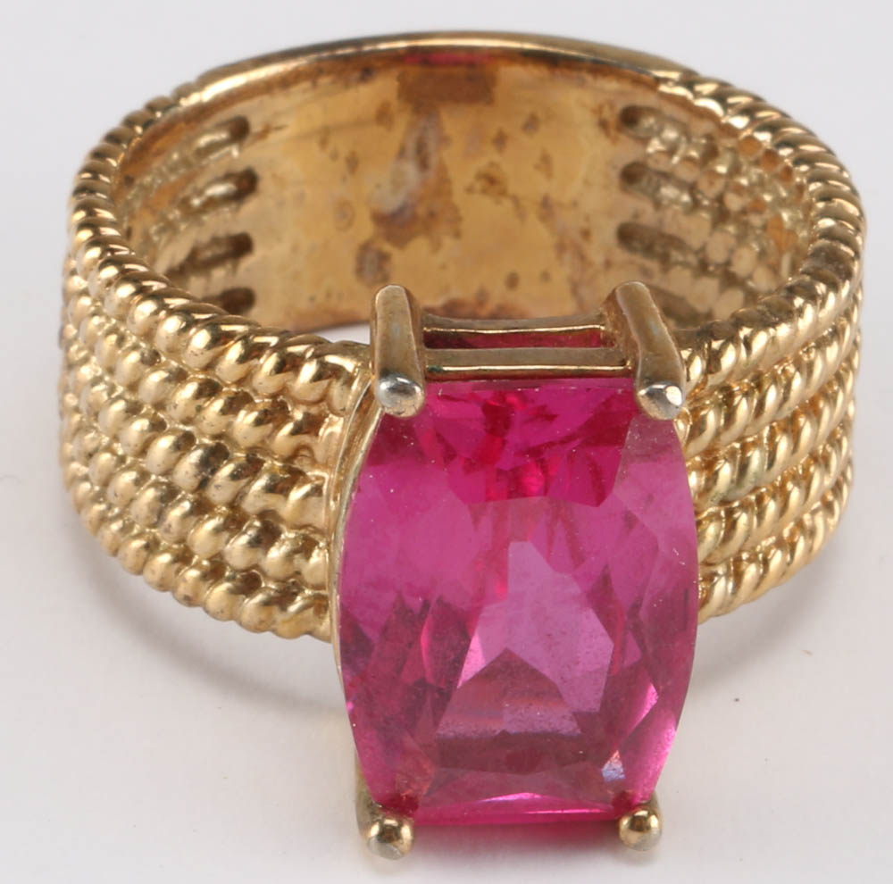 Silver Tone and Gold Tone Costume Jewelry Including Sterling