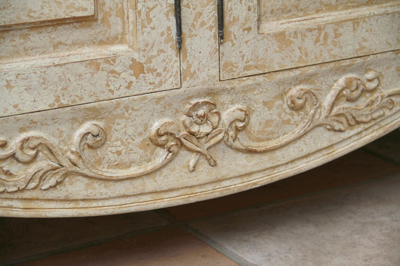 Freemarc Glass Top Buffet