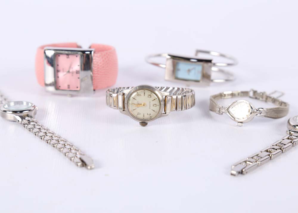 Costume Watch Collection Featuring Fossil and Bulova