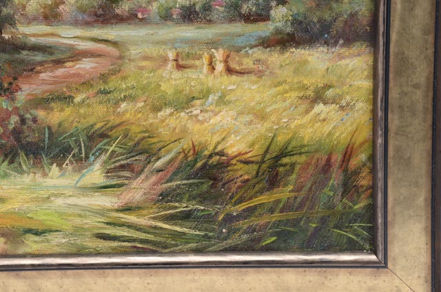 E. Martino Oil Painting on Canvas