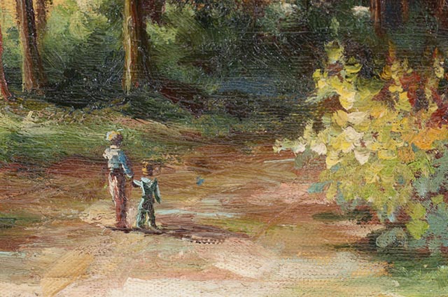 E. Martino Oil Painting on Canvas