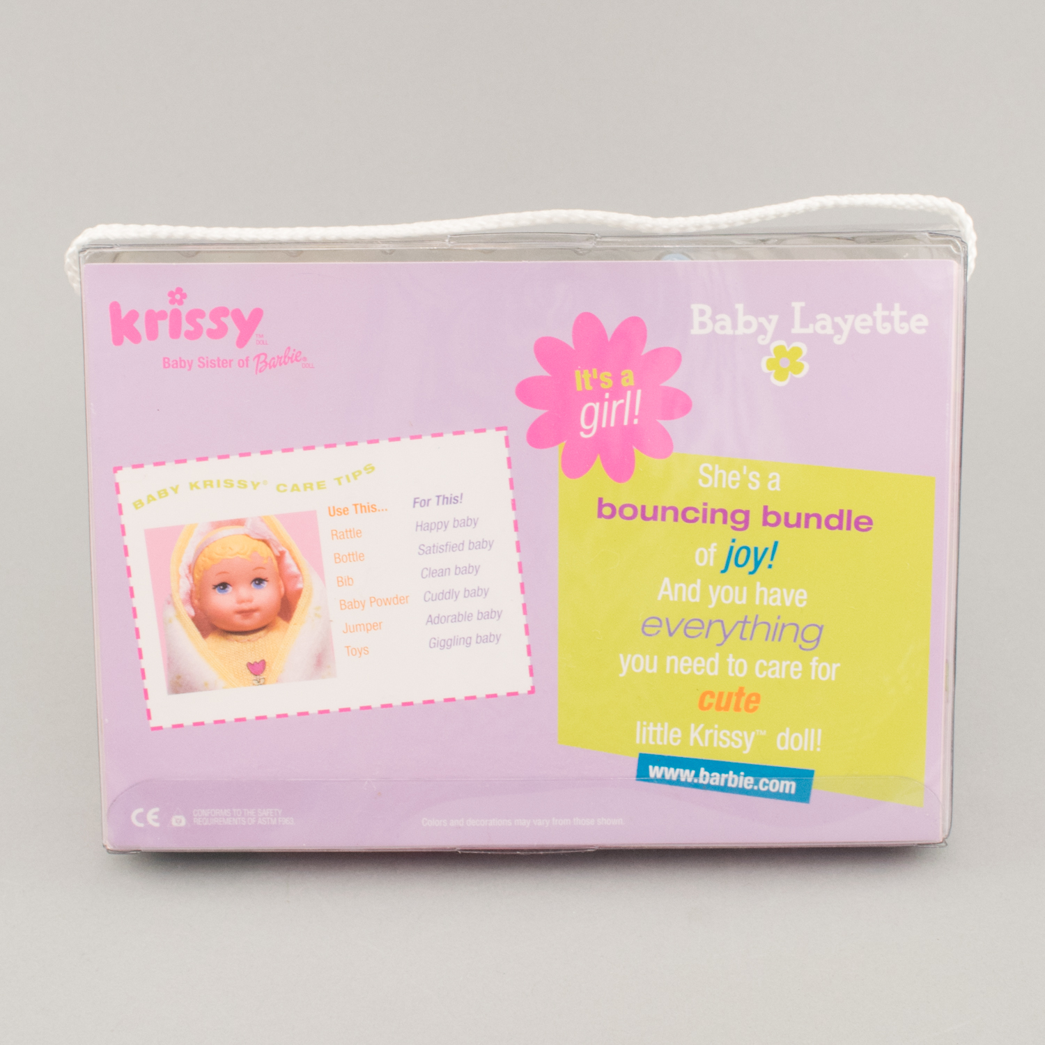 Collectible Barbie Dolls in Boxes including a 1999 Krissy Baby Layette and Little Debbie Dolls