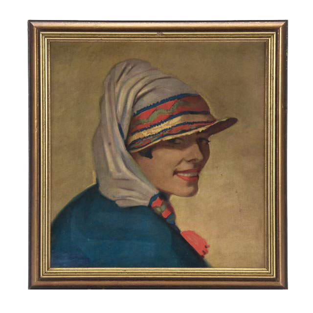 Winold Reiss Vintage Offset Lithograph "Grinny"