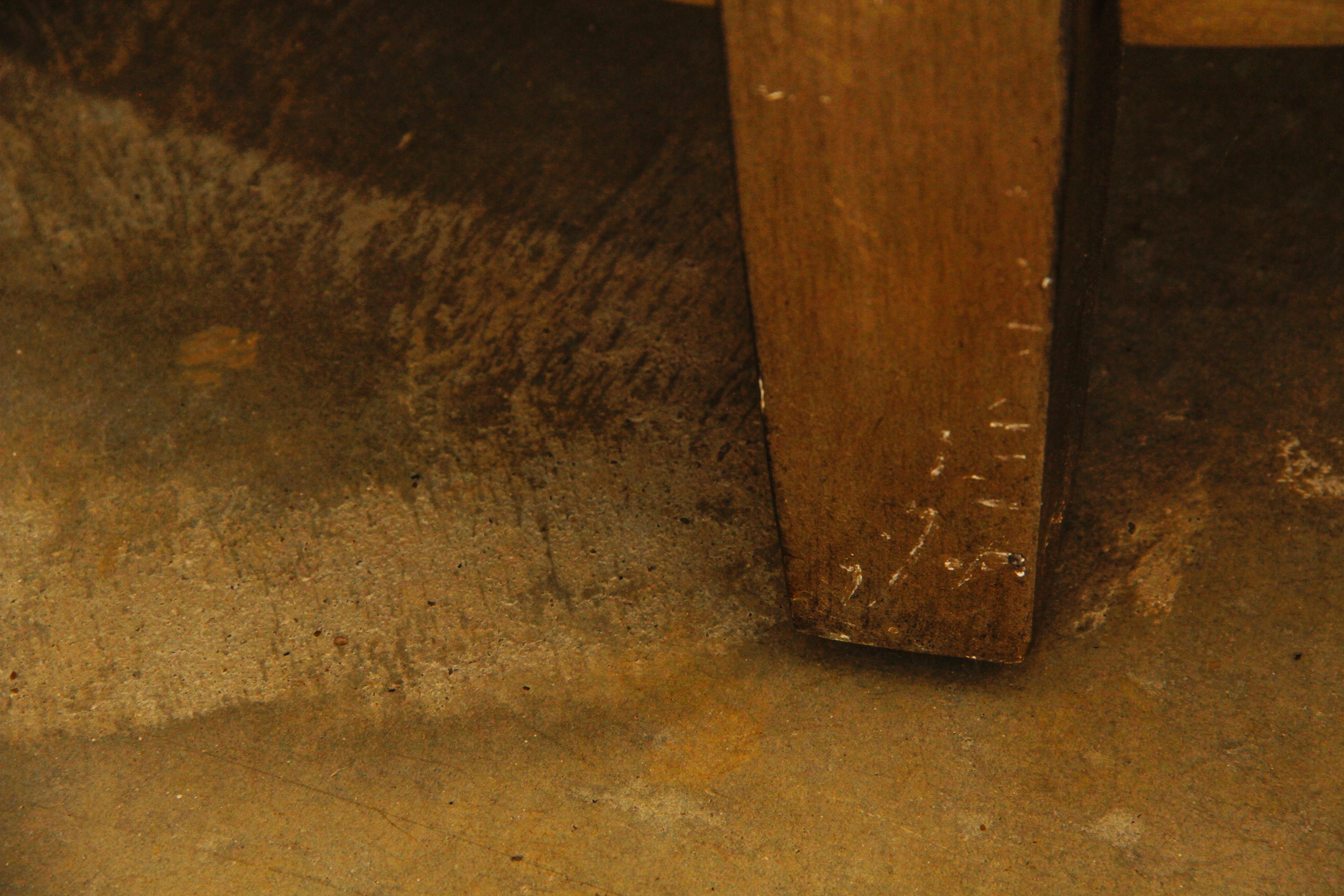 Pair of Contemporary Round Metallic End Tables