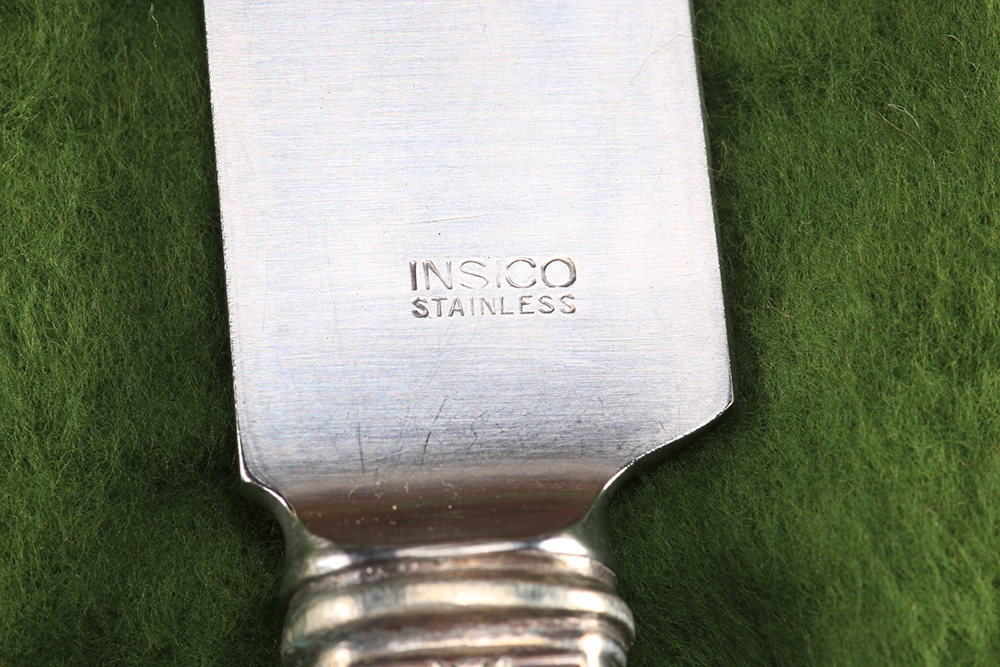 1847 Rogers Bros "Ancestral" Silver Plate Flatware Set