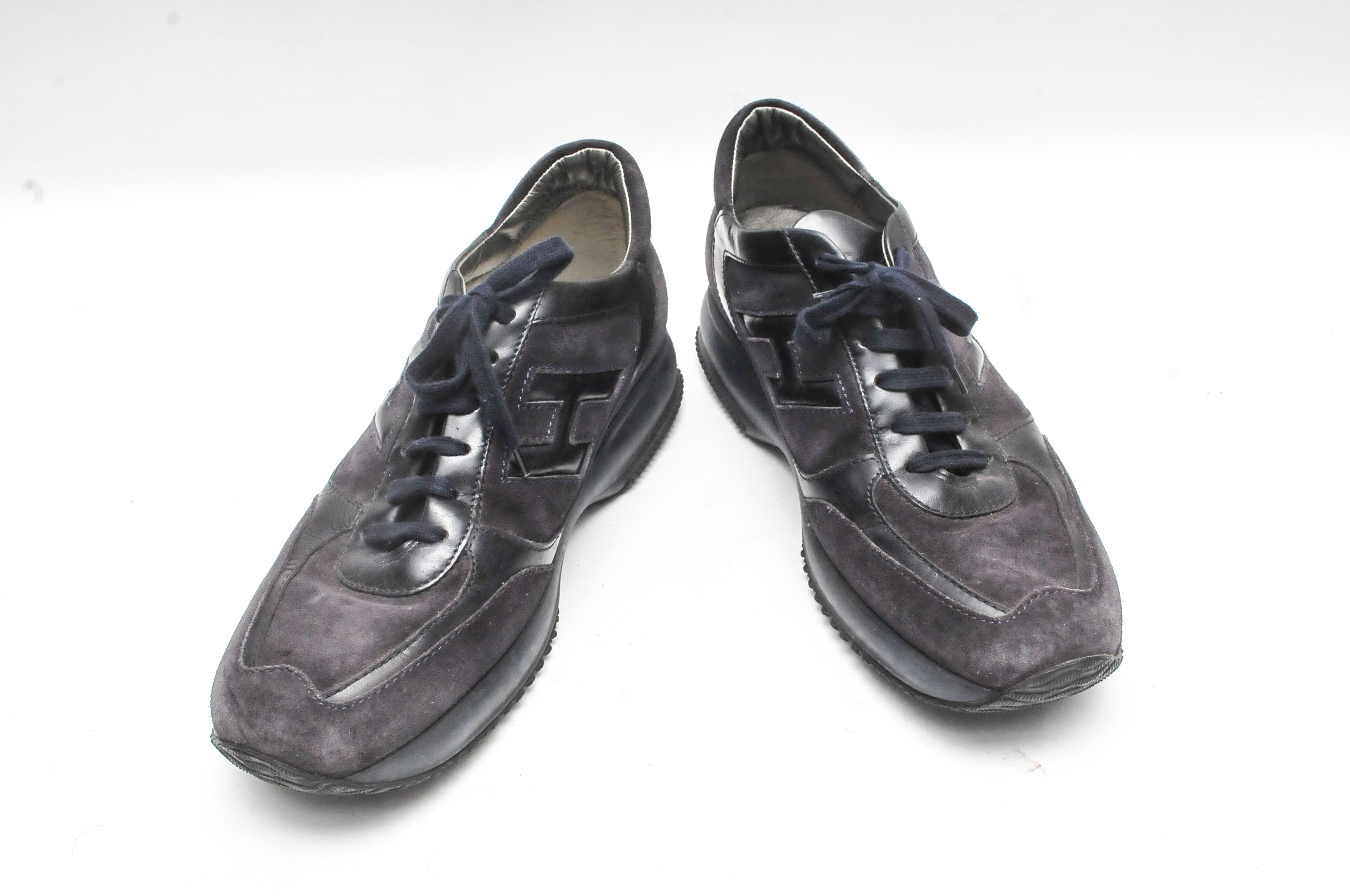 Two Pairs Men's Shoes Including Prada