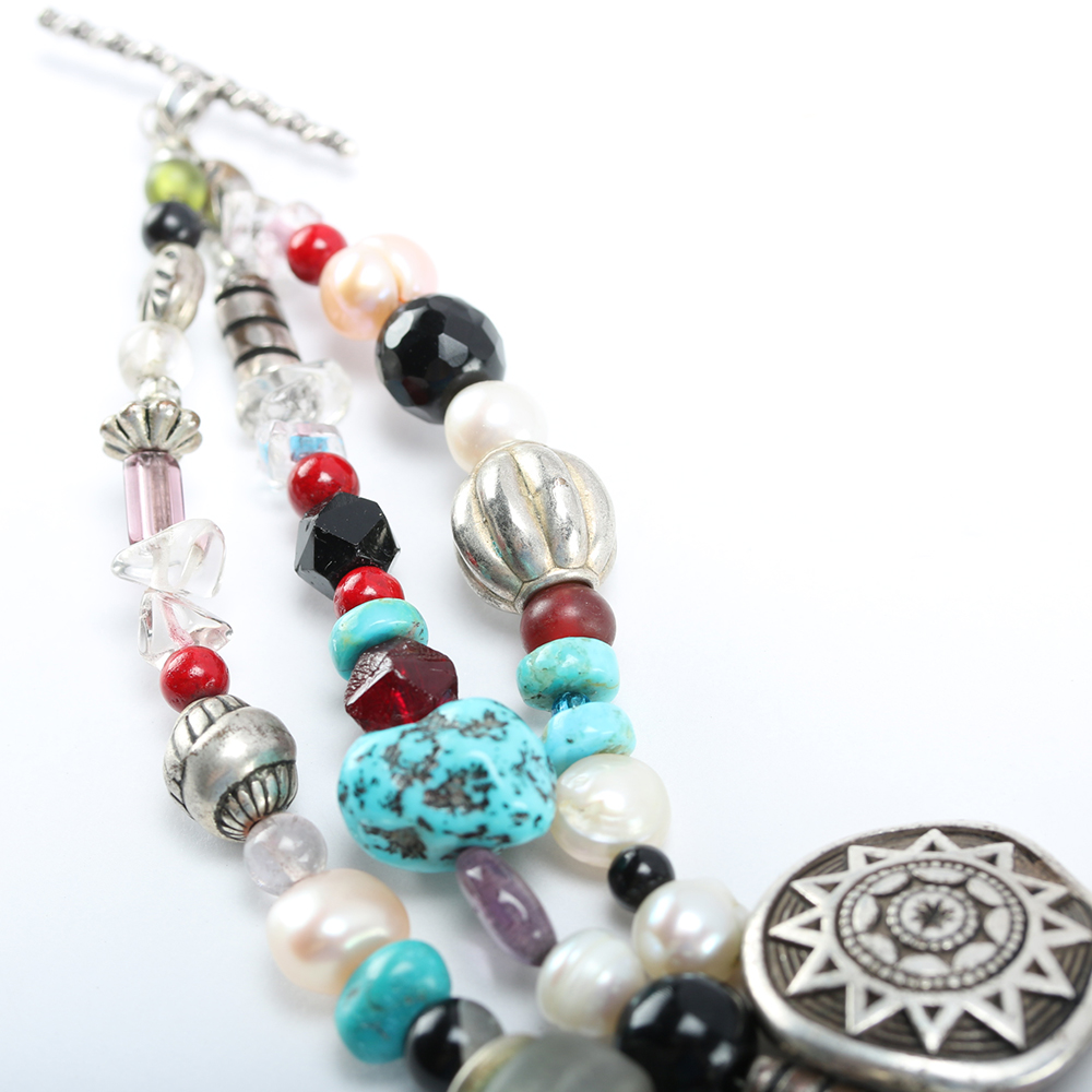 Beaded Aztec Style Bracelet