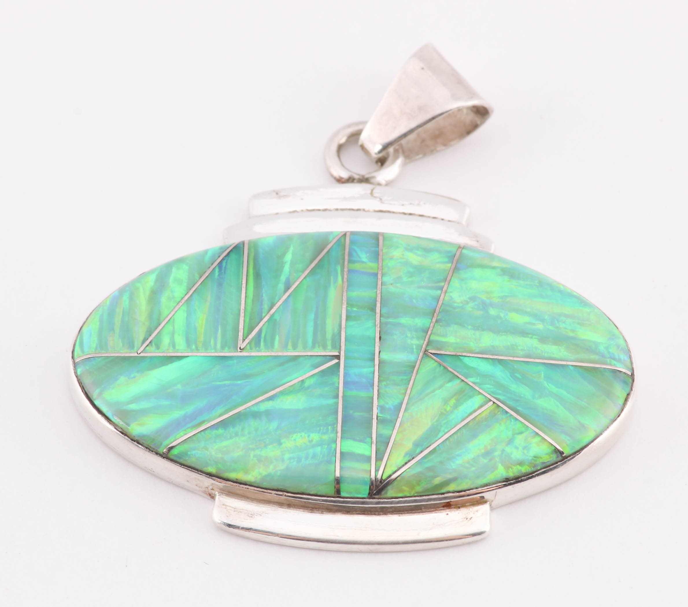 Sterling Silver Bangle and Pendant