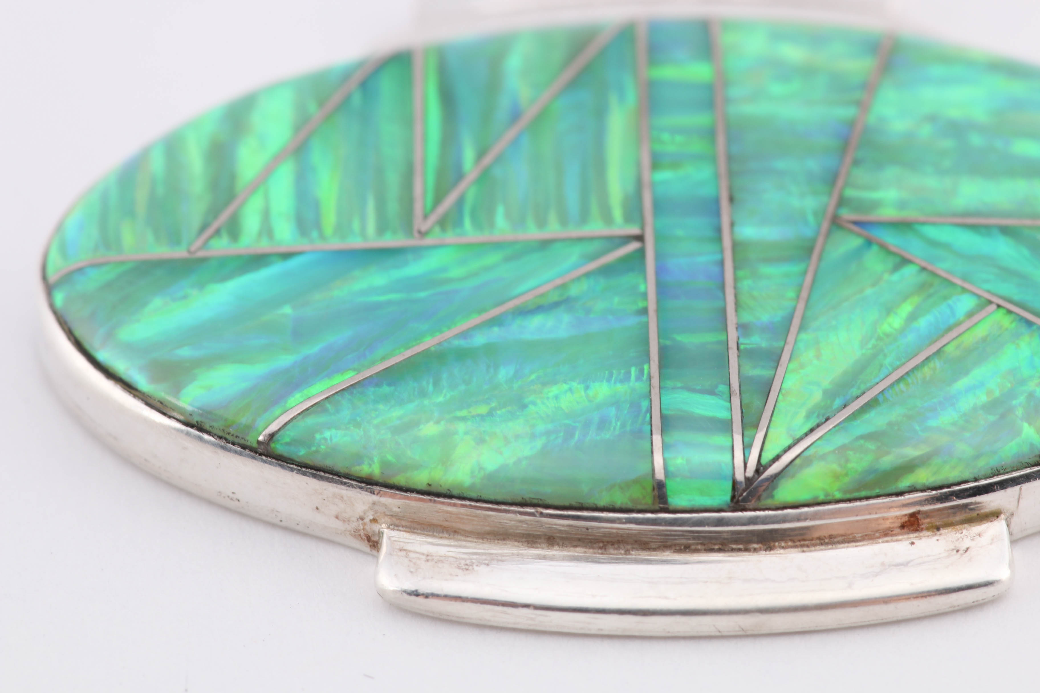 Sterling Silver Bangle and Pendant