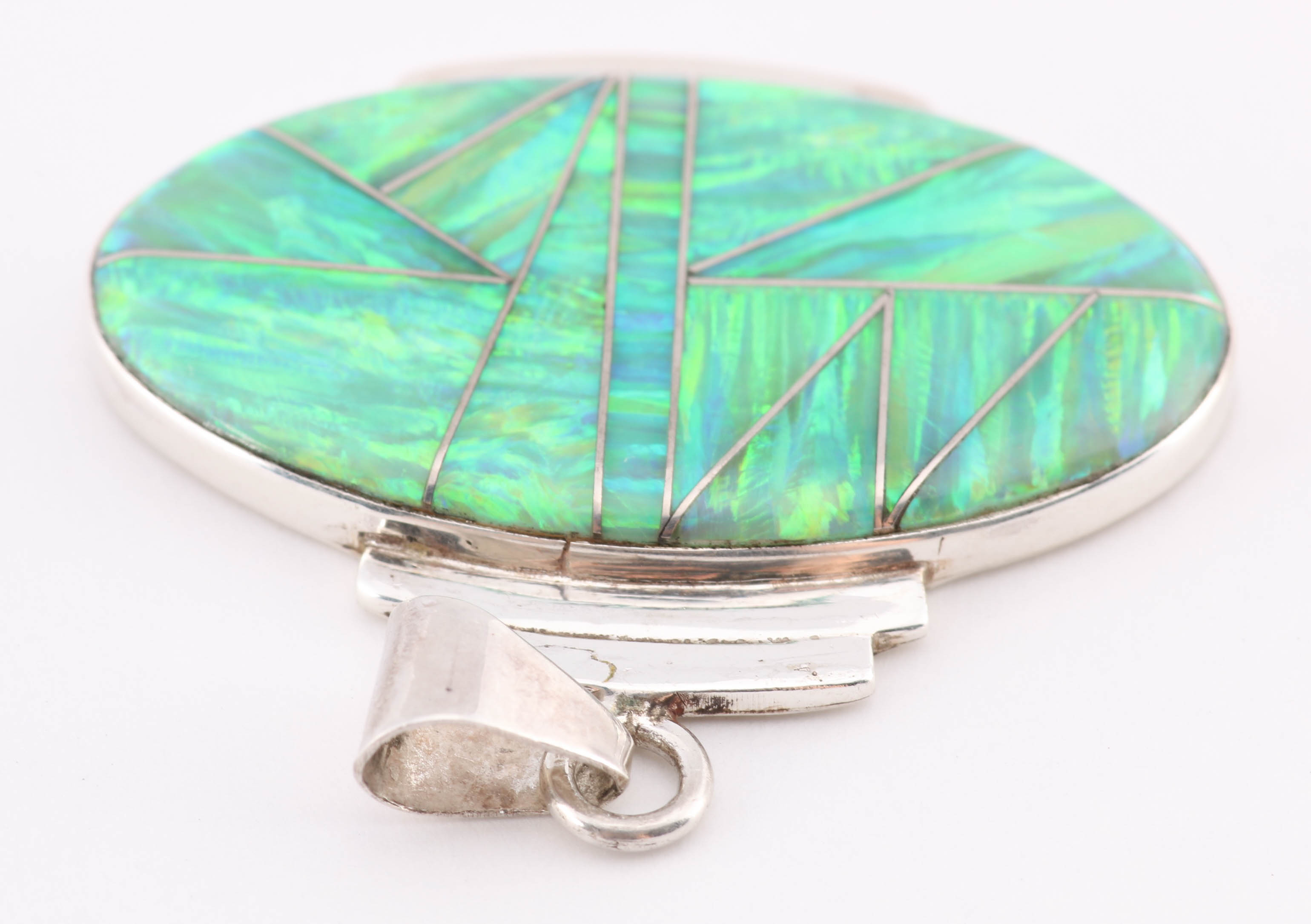 Sterling Silver Bangle and Pendant