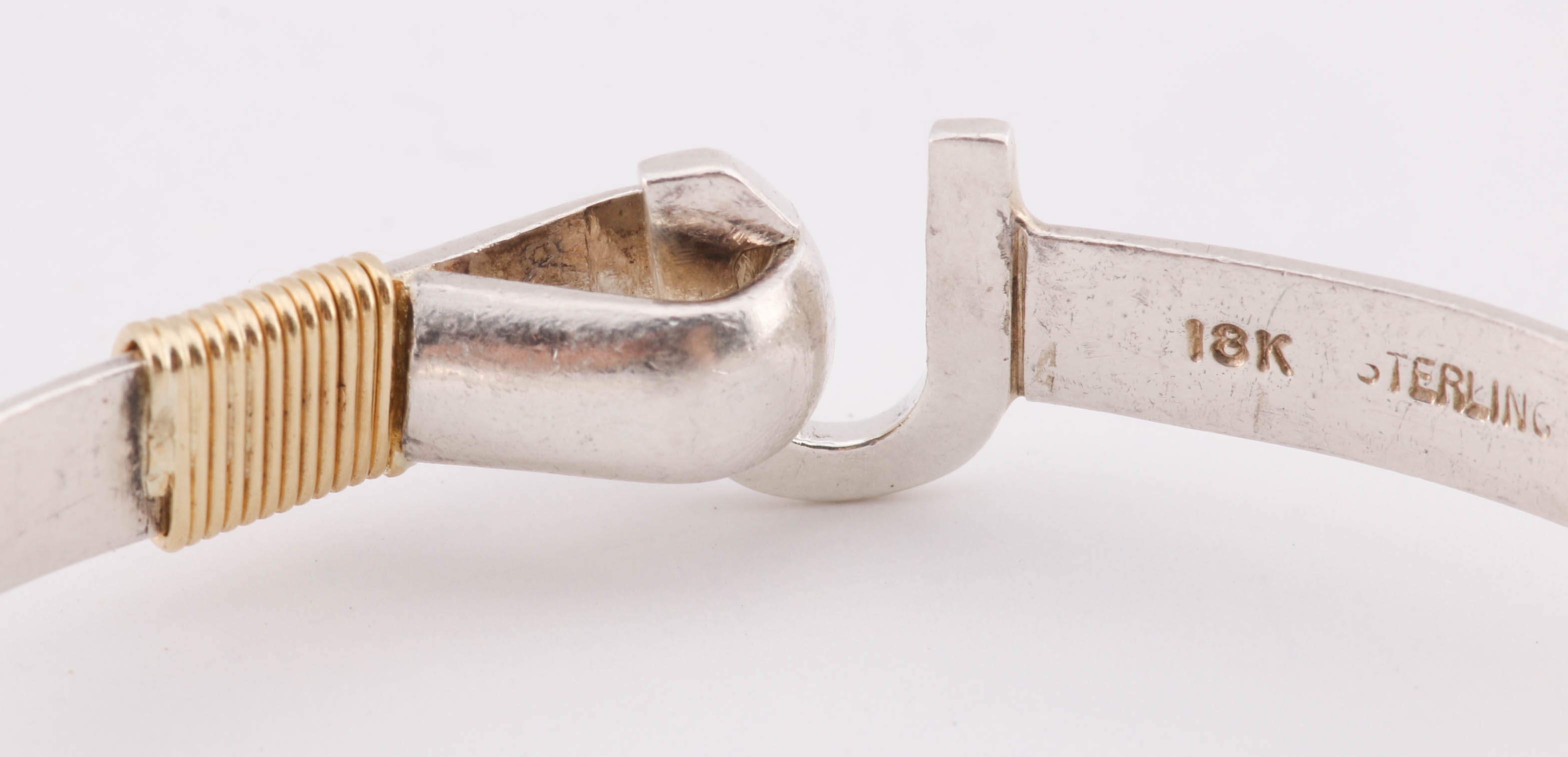 Sterling Silver Bangle and Pendant