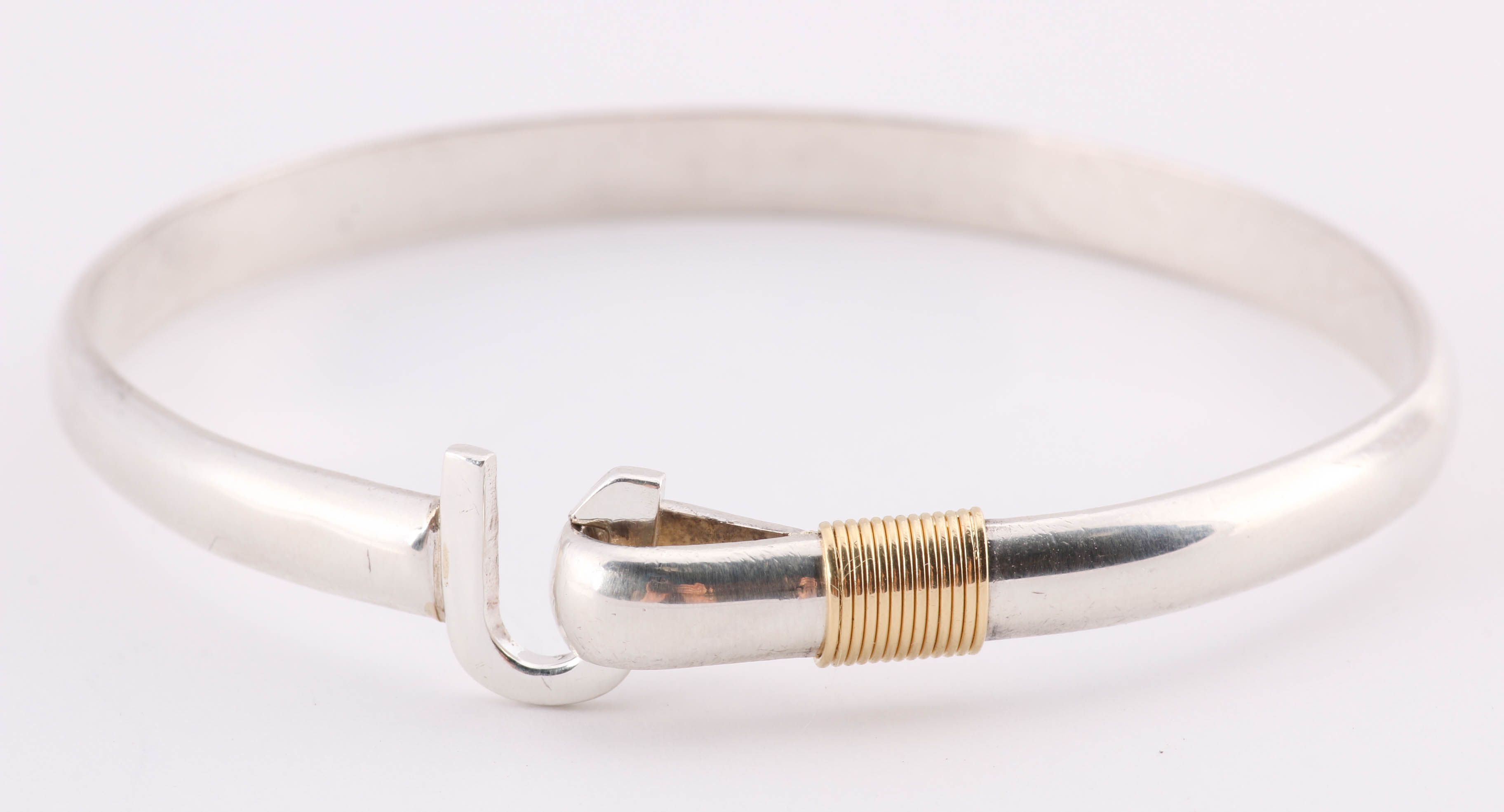 Sterling Silver Bangle and Pendant