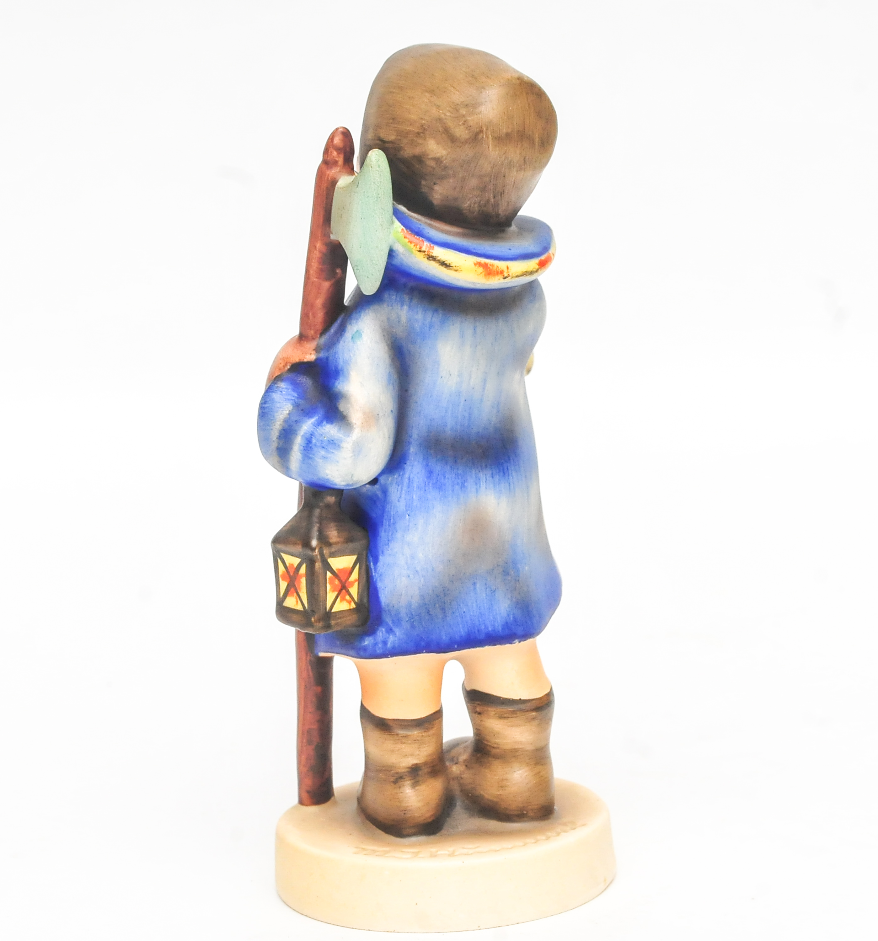 Little Hummel Figurine of Boy Blowing Horn