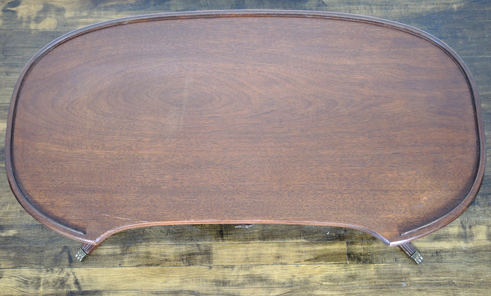 Duncan Phyfe Style Mahogany Coffee Table