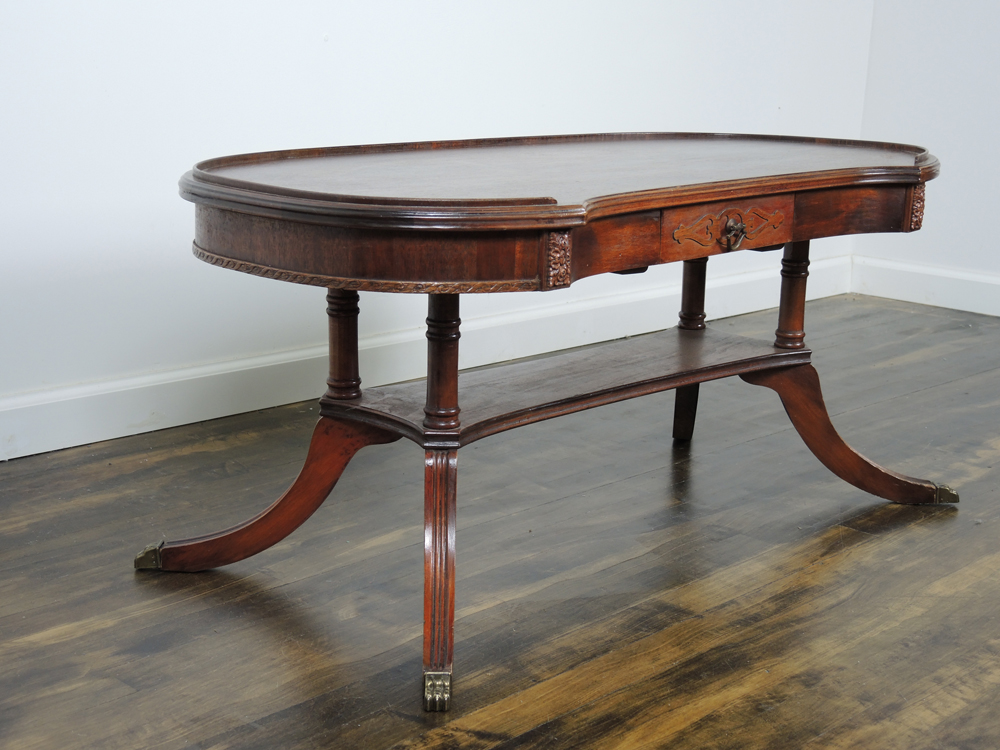 Duncan Phyfe Style Mahogany Coffee Table