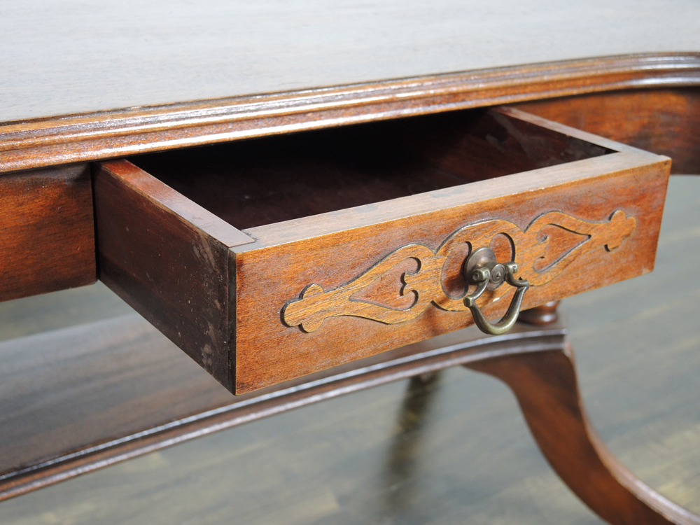 Duncan Phyfe Style Mahogany Coffee Table