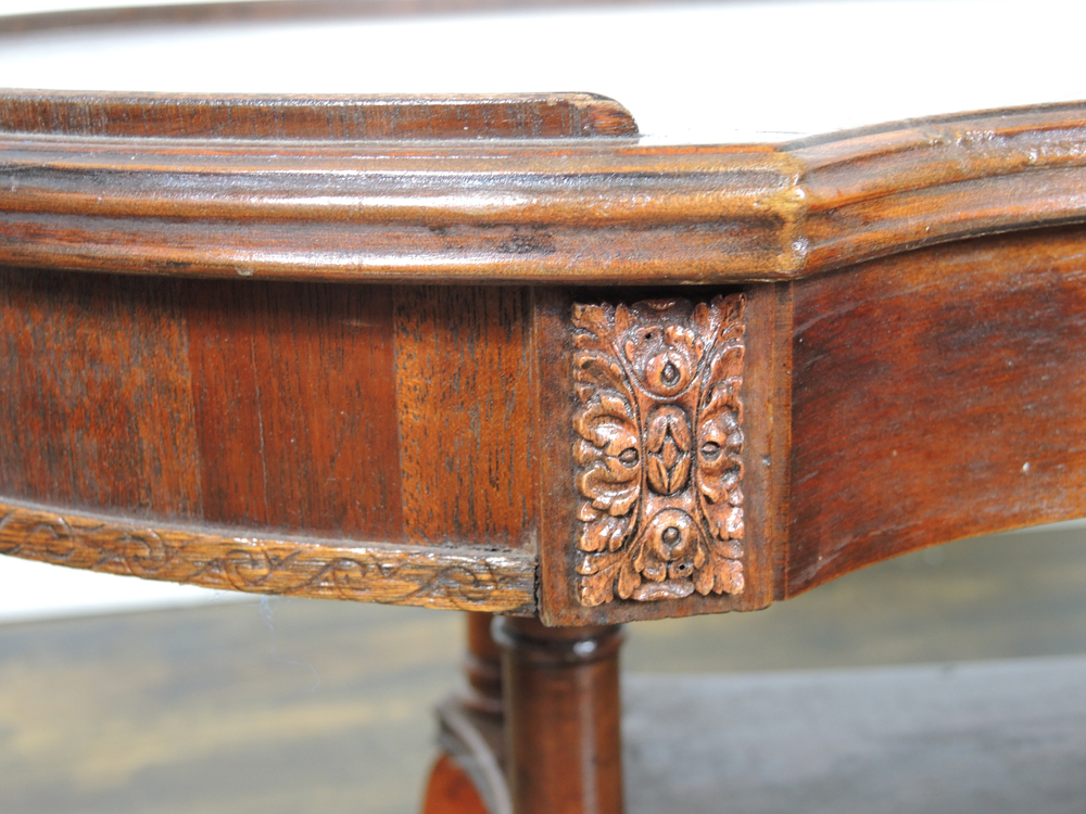 Duncan Phyfe Style Mahogany Coffee Table