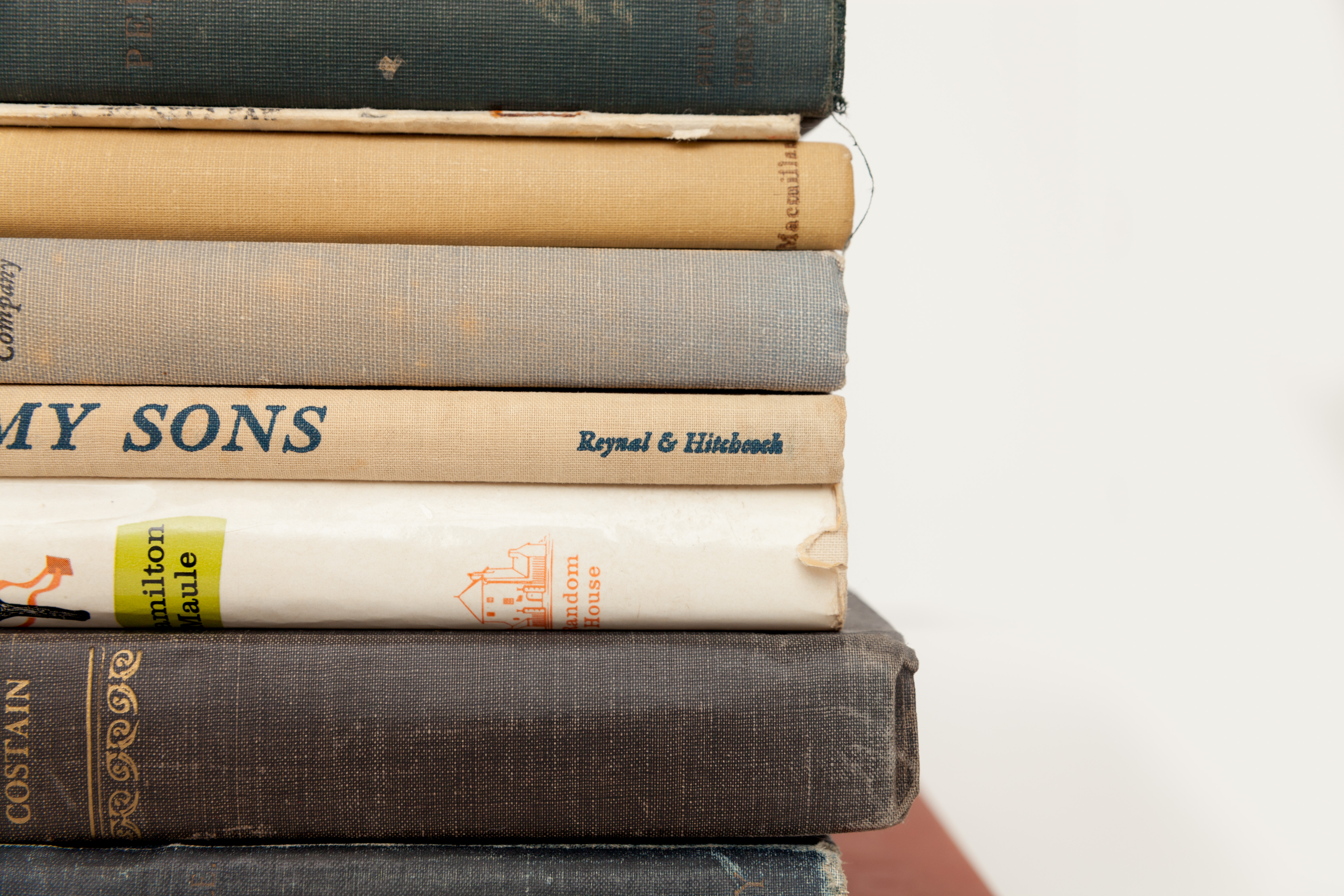 Collection of Vintage Hardcover Books