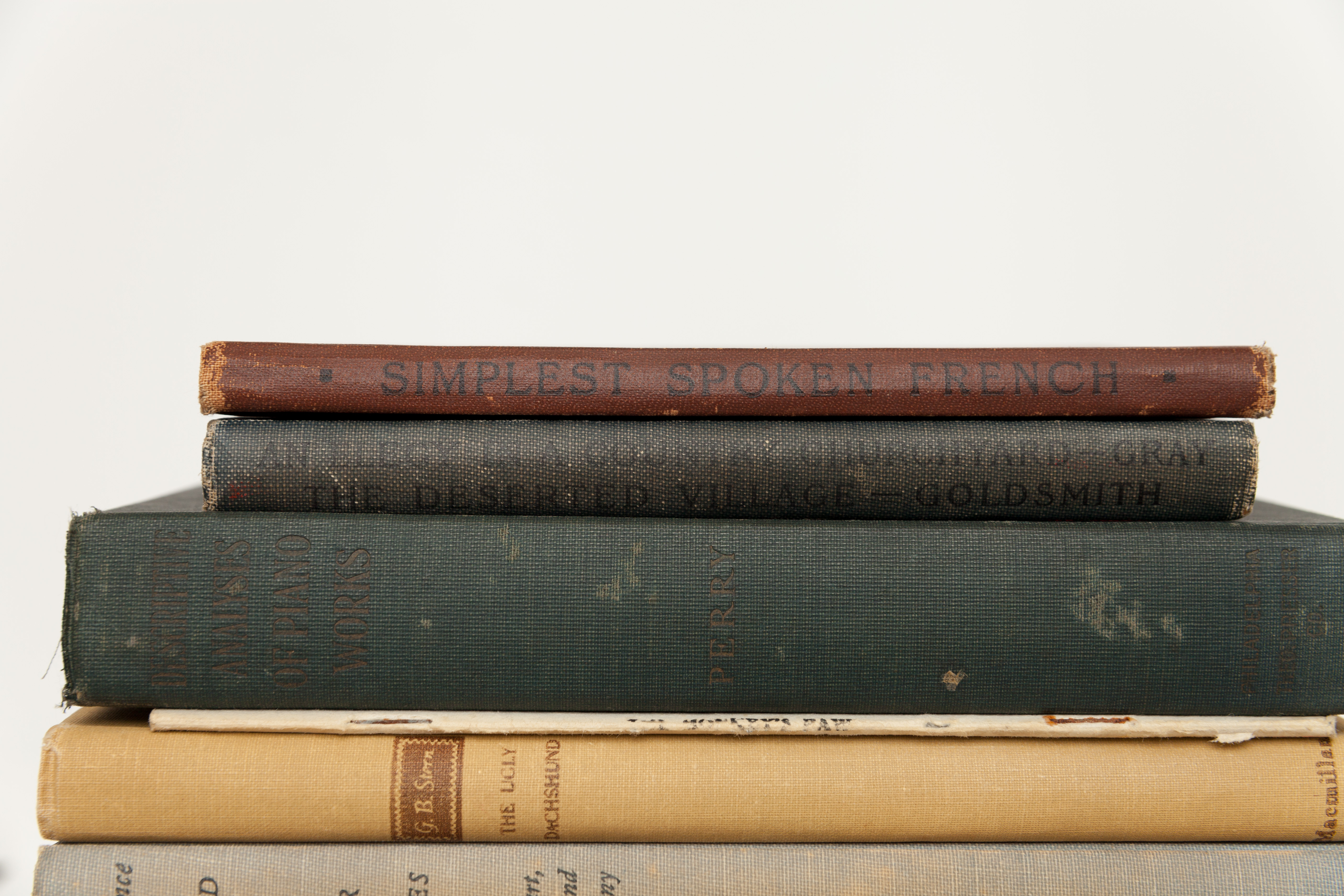 Collection of Vintage Hardcover Books