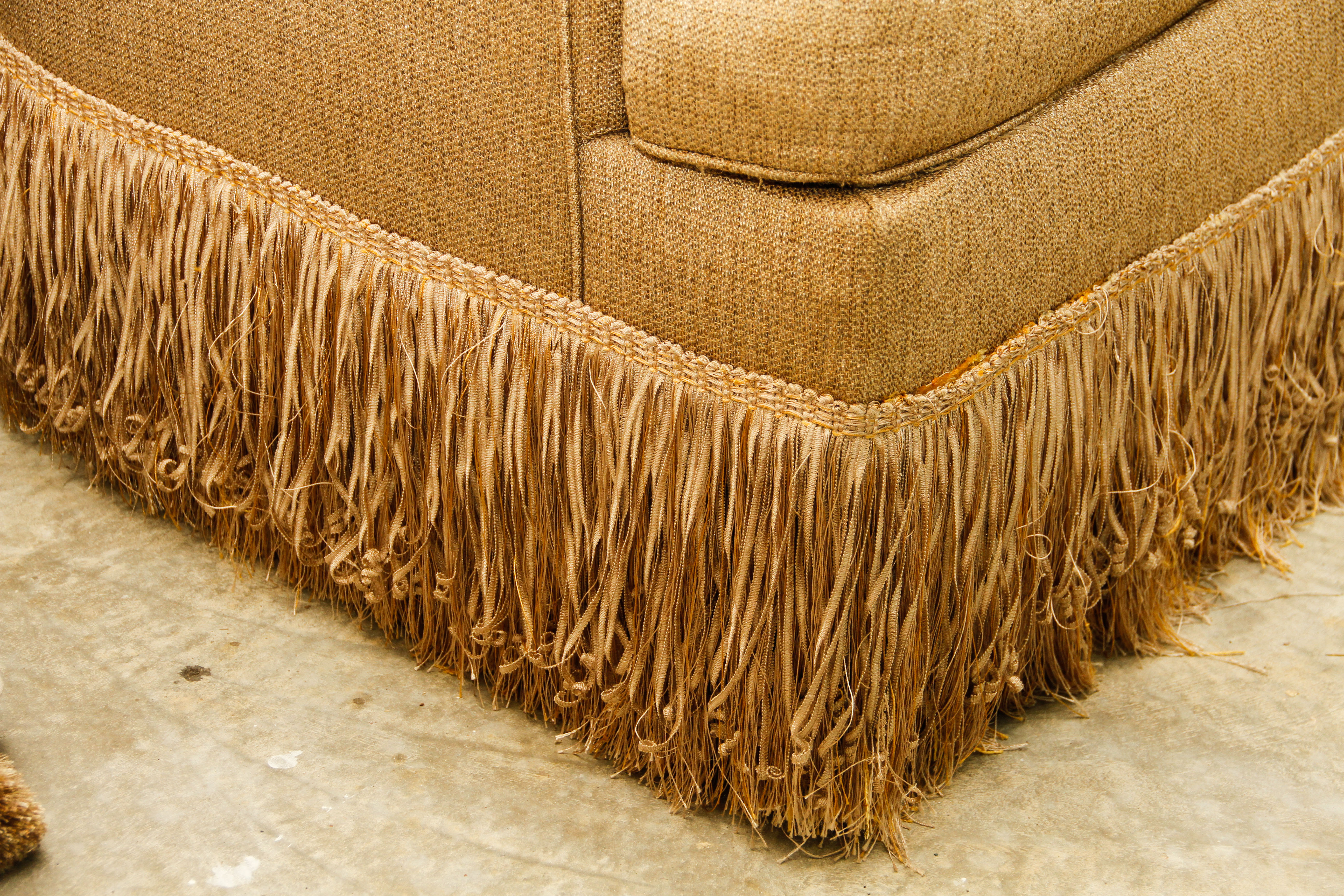 Large Contemporary Brown Sofa