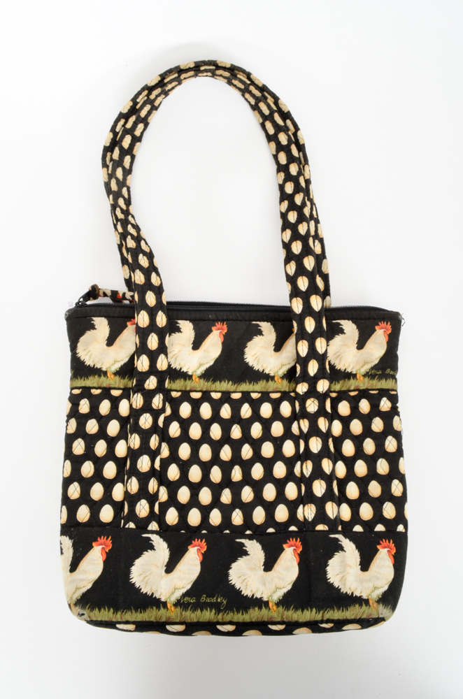 Vera Bradley "Chanticleer" Retired Bag and Coin Purse