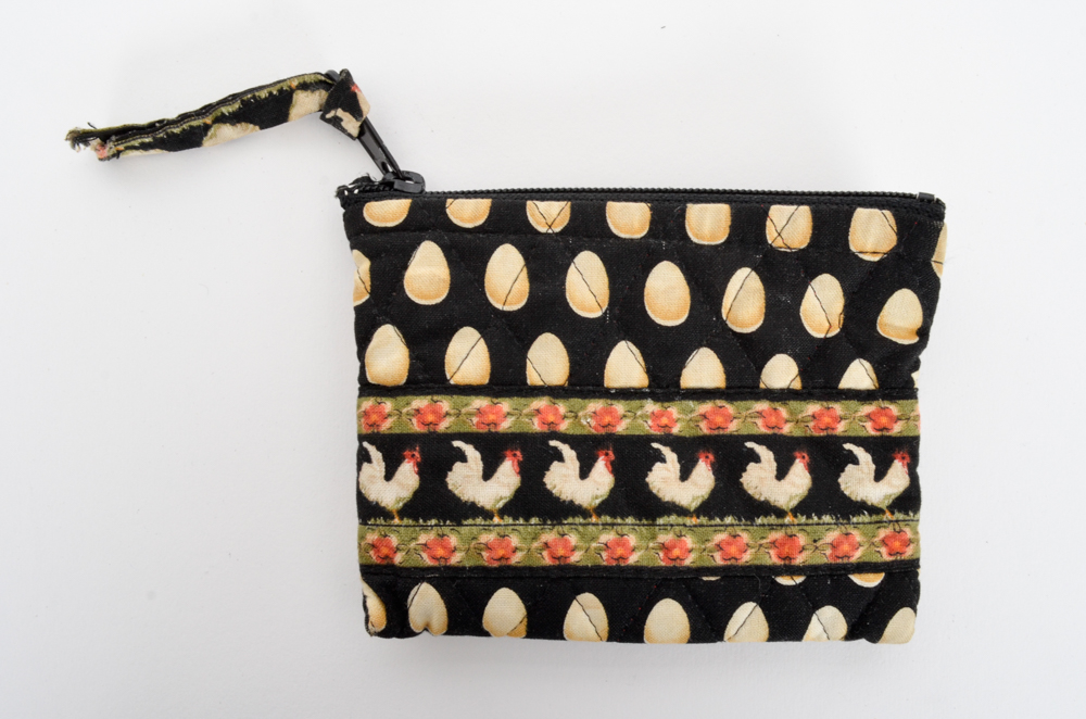 Vera Bradley "Chanticleer" Retired Bag and Coin Purse