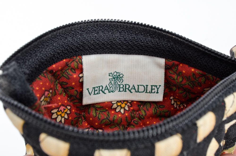 Vera Bradley "Chanticleer" Retired Bag and Coin Purse