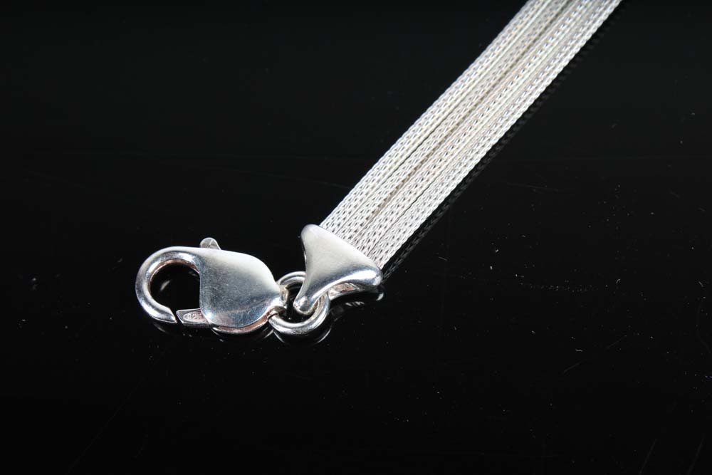 Sterling Silver Knot Bracelet