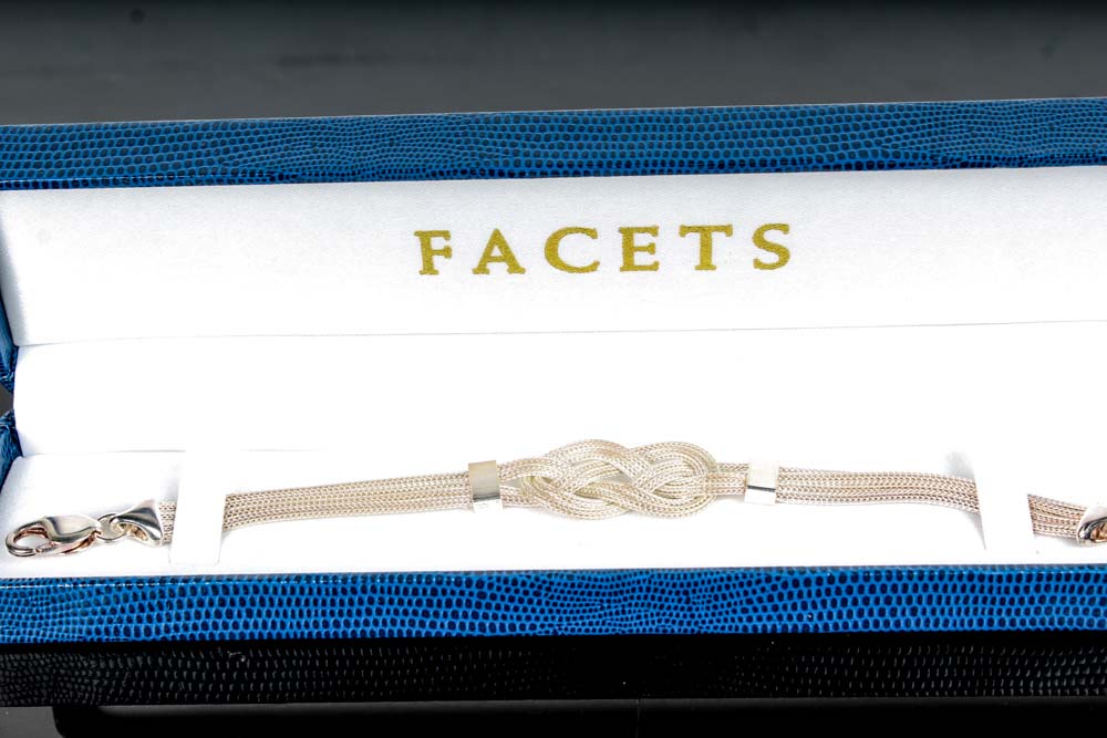 Sterling Silver Knot Bracelet