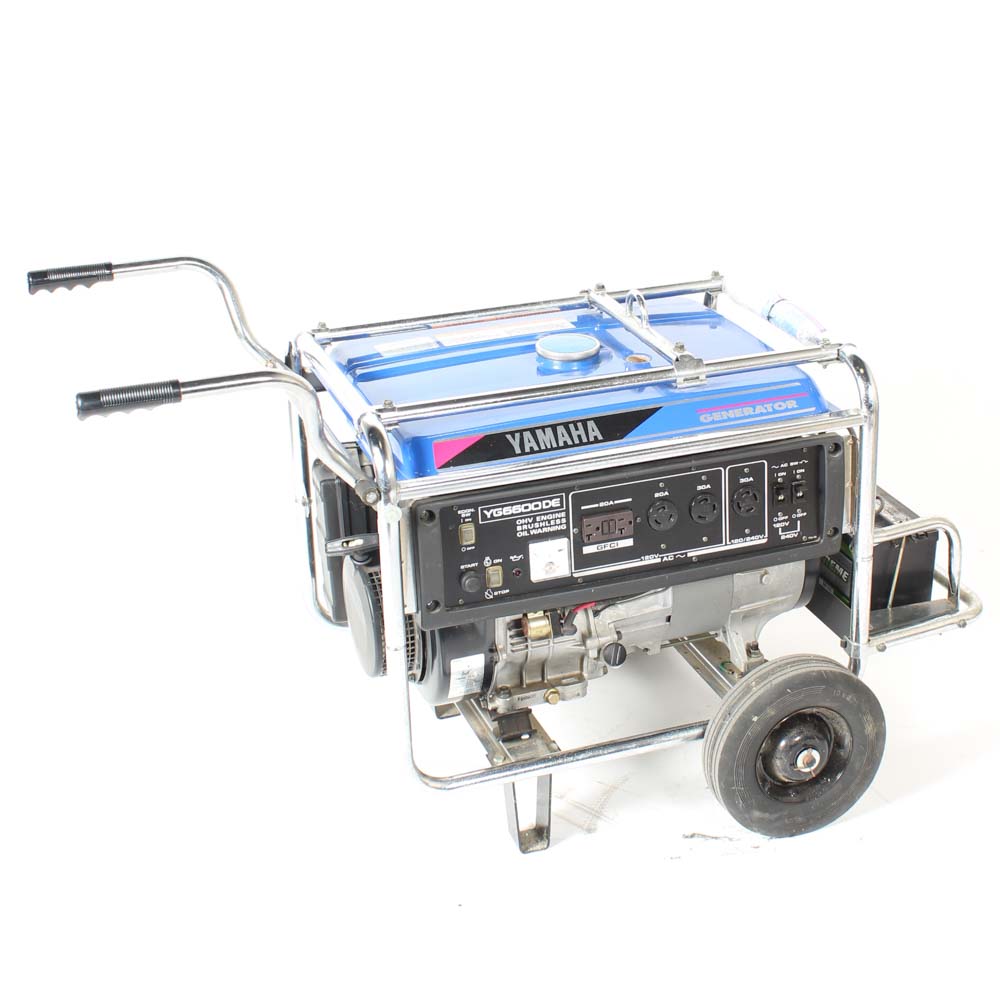 Yamaha YG6600DE Gas Powered Generator