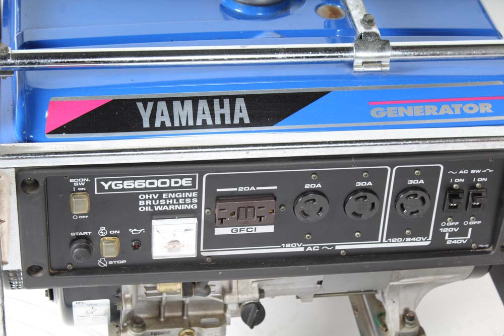Yamaha YG6600DE Gas Powered Generator