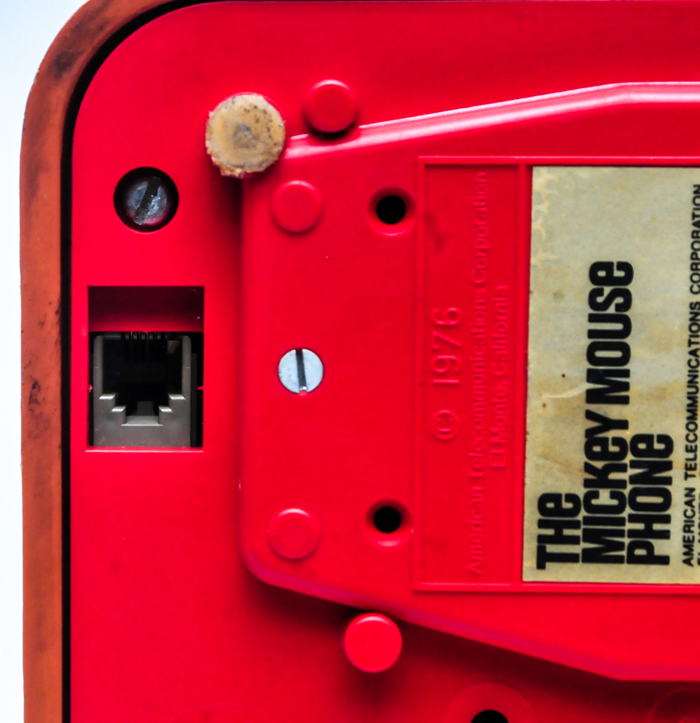 Vintage 1979 Mickey Mouse Telephone