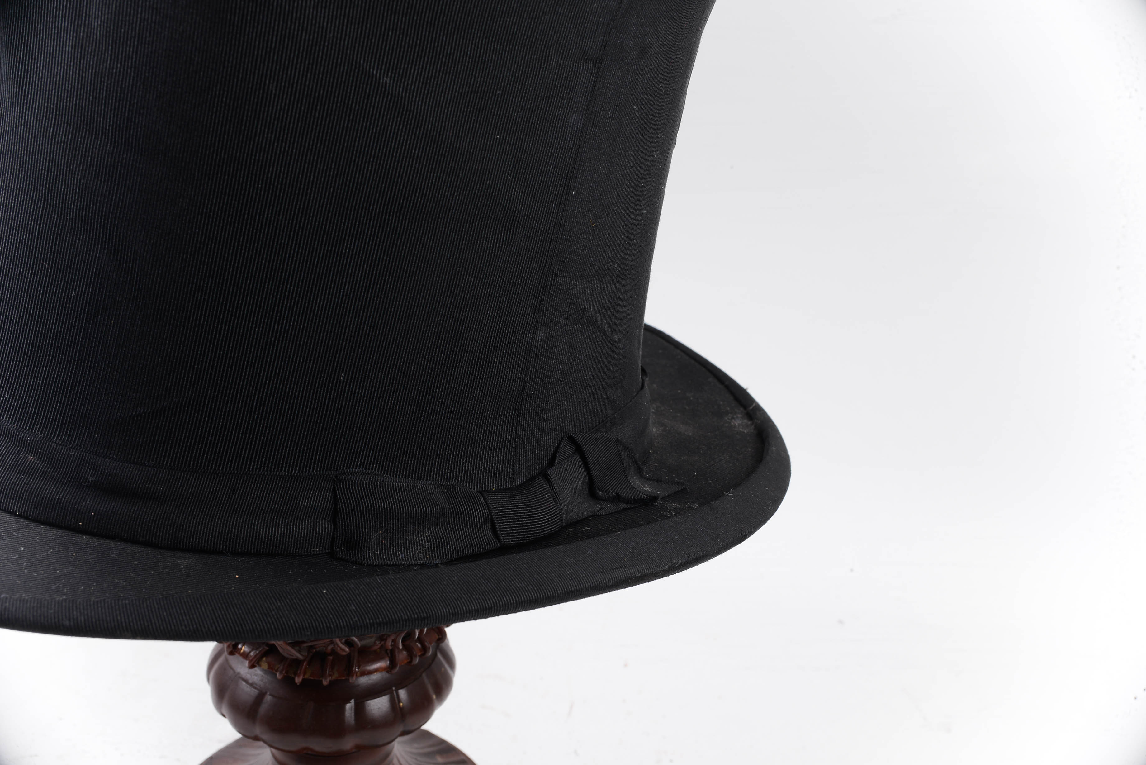 Antique Silk Gibus London Top Hat