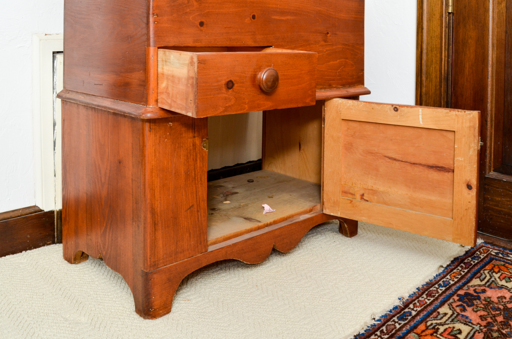 Vintage Pine Cabinet