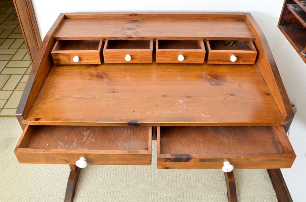 Pine Writing Desk