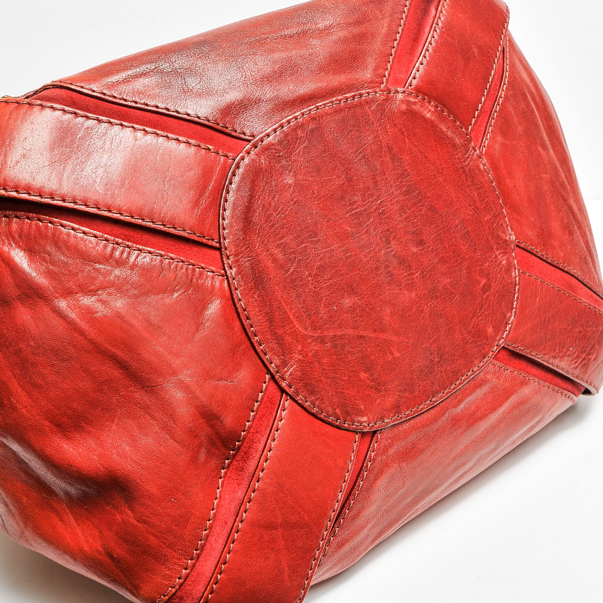 Jimmy Choo Red Leather Handbag