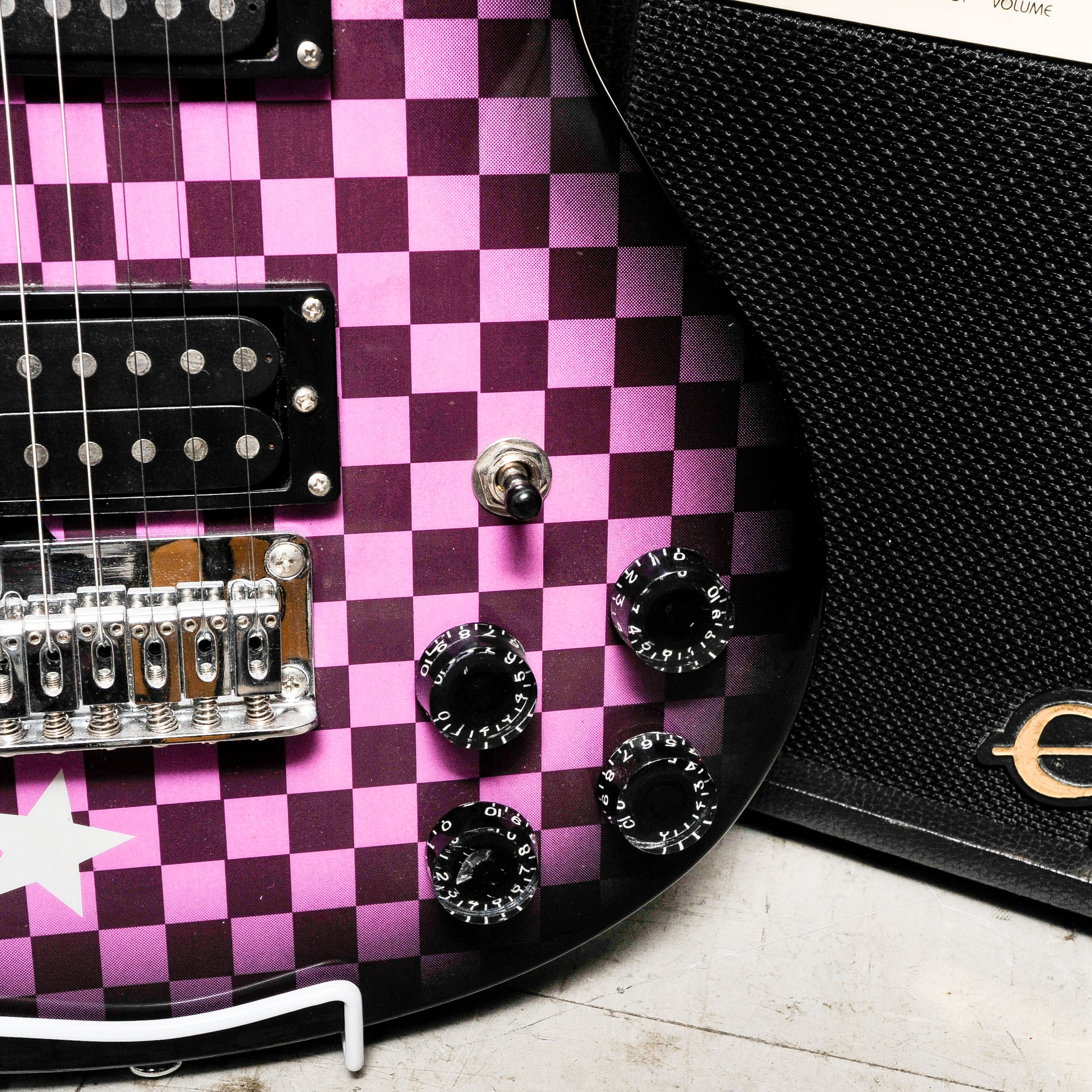 Disney by Washburn Camp Rock Kids Electric Guitar with Epiphone Studio 10S Amplifier