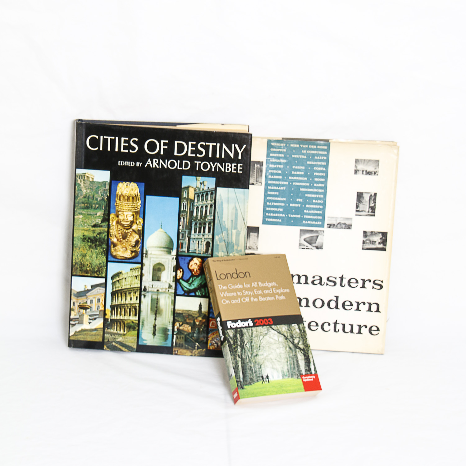 "Cities of Destiny" by Arnold Toynbee and Other Travel Books
