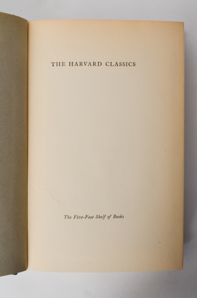 Vintage Harvard Classics "Five Foot Shelf of Books" Collection