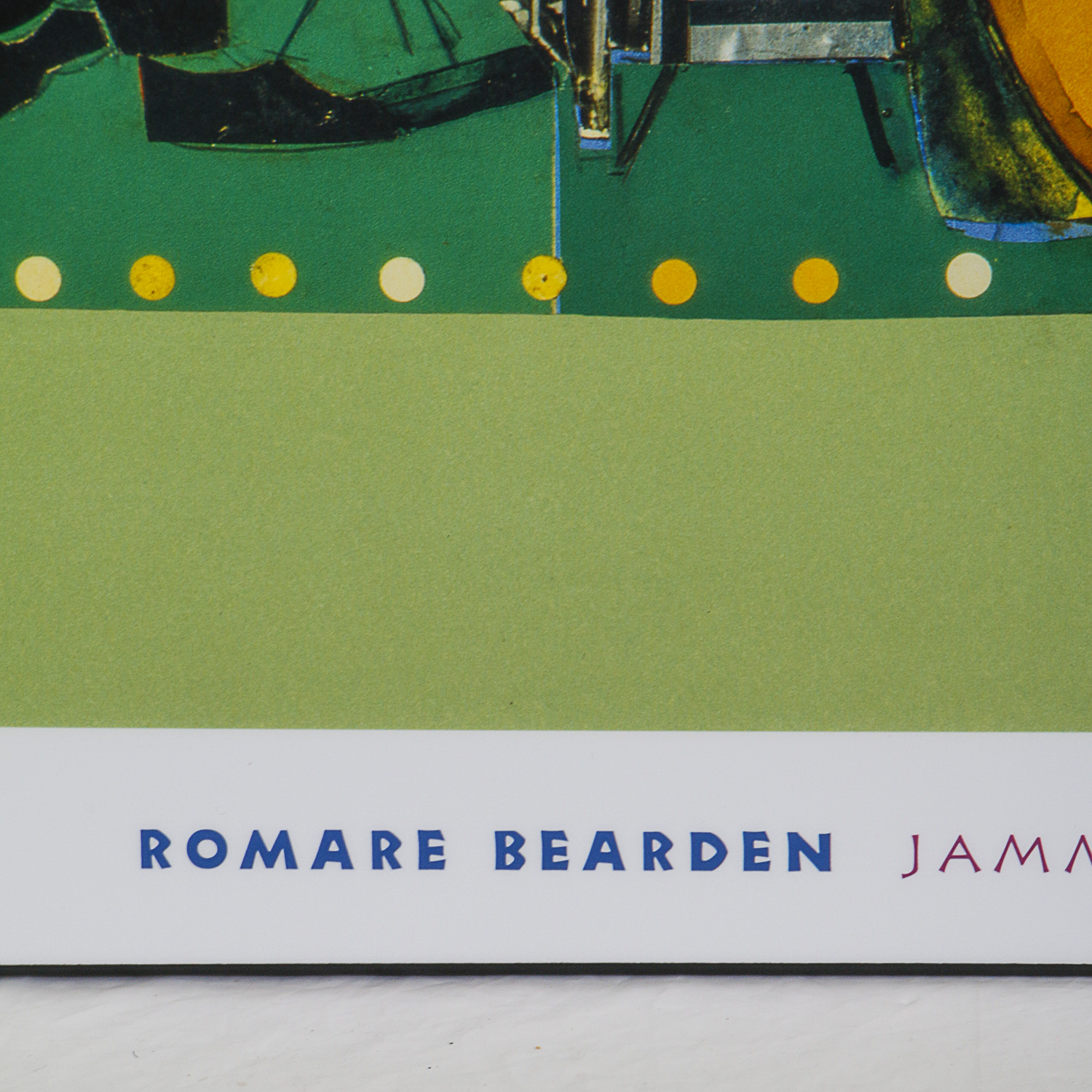 Romare Bearden Signed Print "Jammin At The Savoy"