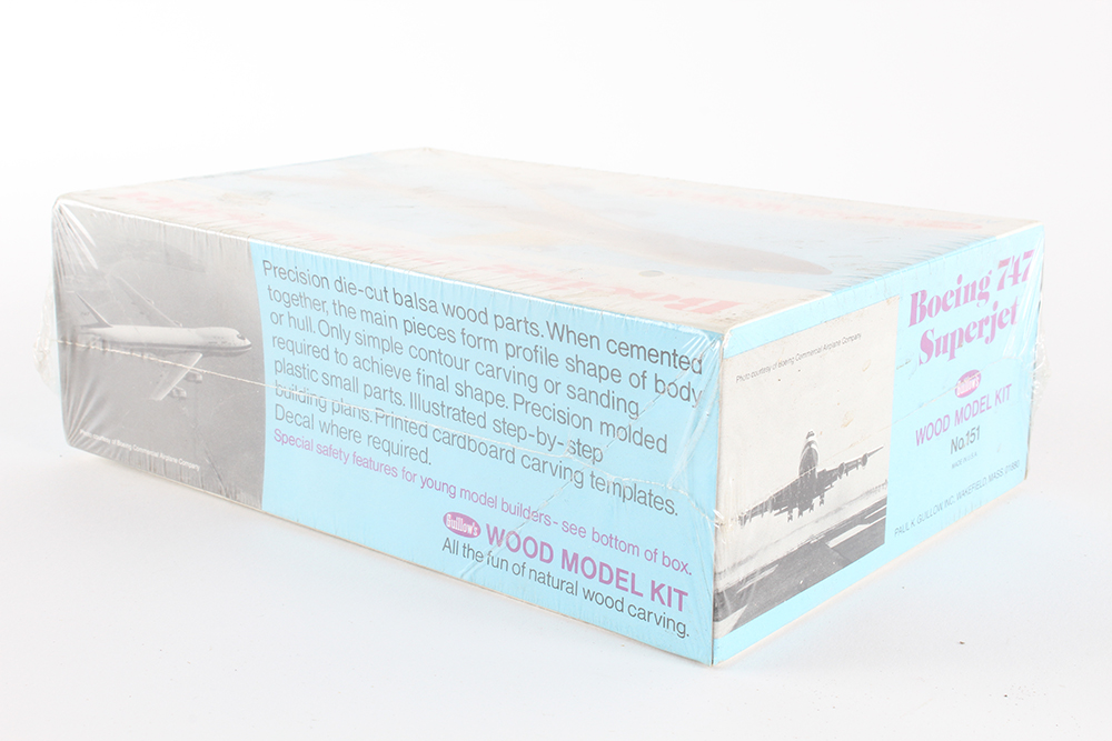 Guillow's Boeing 747 Superjet 1/25 Scale Wood Model Plane Kit