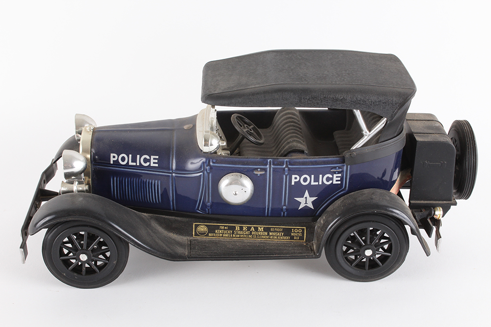 1929 Ford Model A Police Car Ceramic Bourbon Decanter