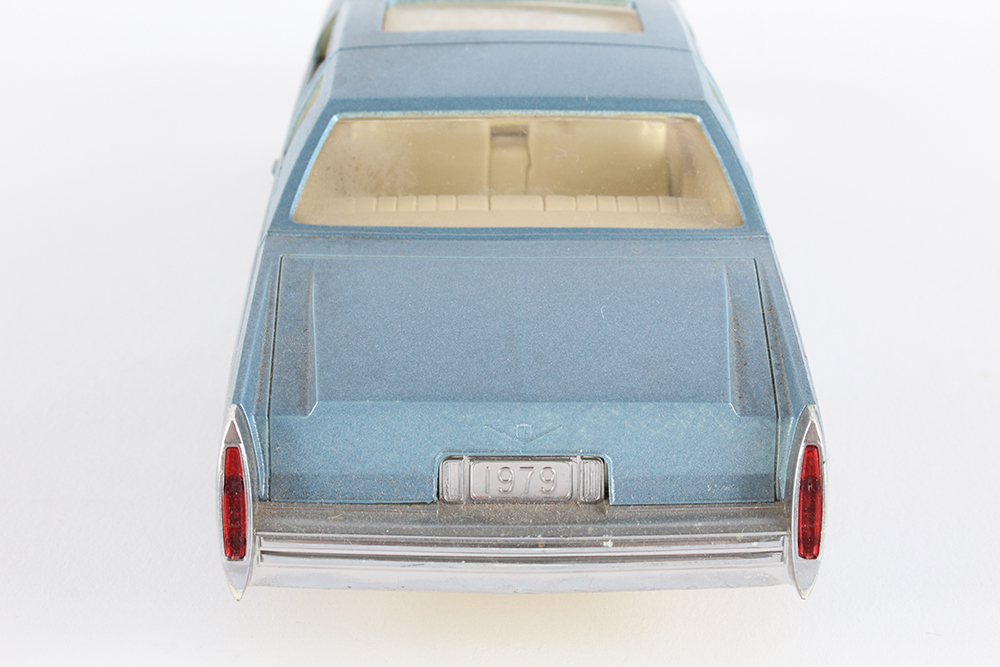 Vintage 1979 Blue Cadillac Coupe Deville Car Model By Johan Models
