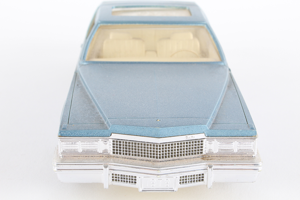 Vintage 1979 Blue Cadillac Coupe Deville Car Model By Johan Models