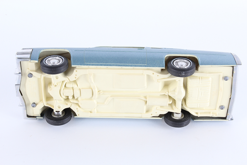 Vintage 1979 Blue Cadillac Coupe Deville Car Model By Johan Models