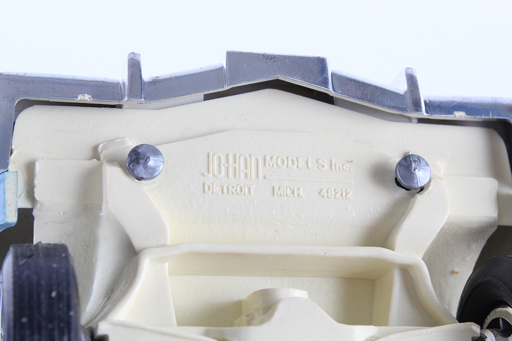 Vintage 1979 Blue Cadillac Coupe Deville Car Model By Johan Models