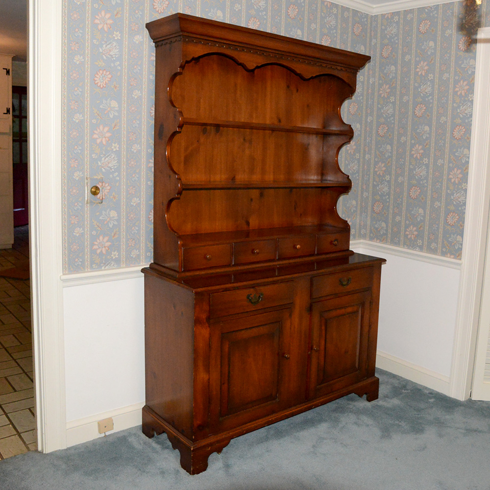 Vintage Pine Welsh Style Dresser