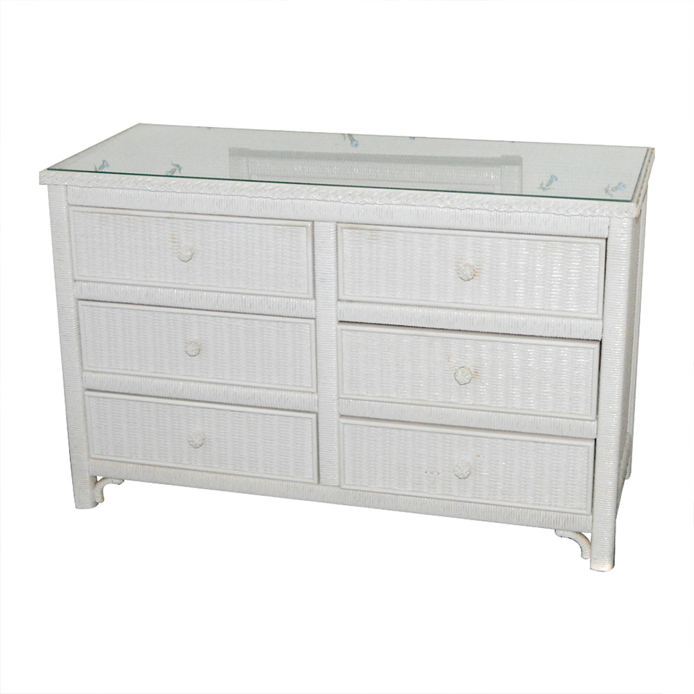 Wicker Dresser
