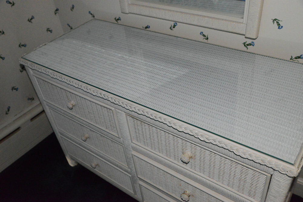 Wicker Dresser
