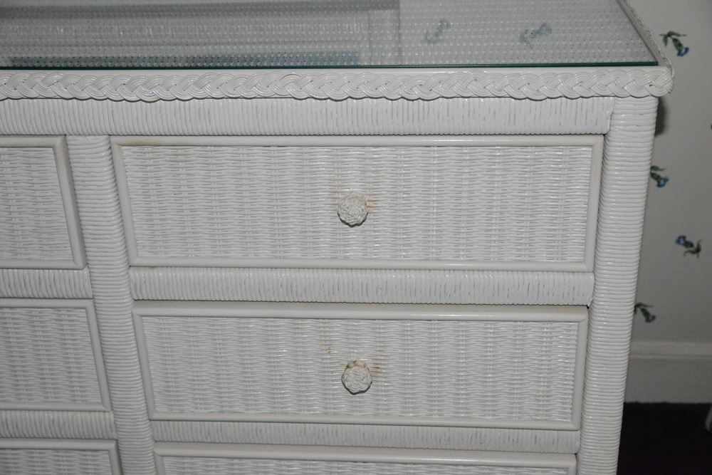 Wicker Dresser